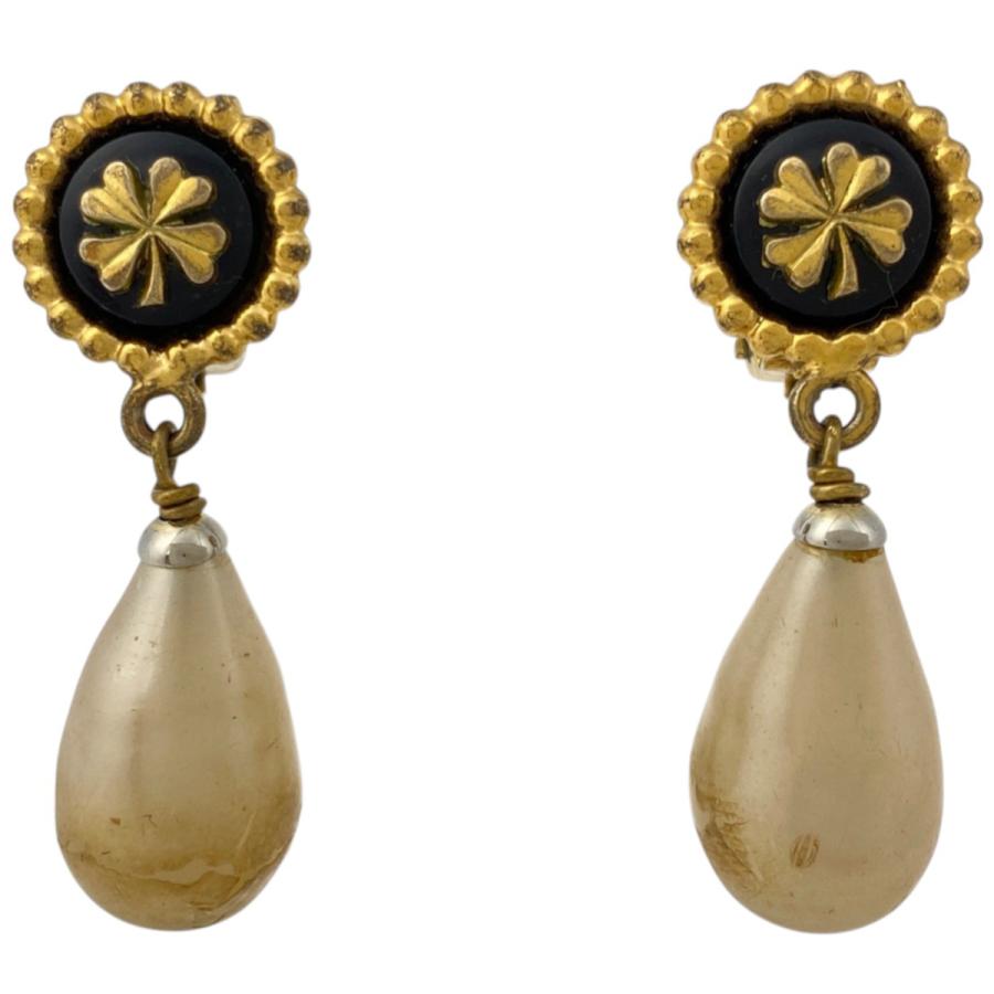 シャネル 93P コレクション クローバー パール イヤリング 【公式通販】