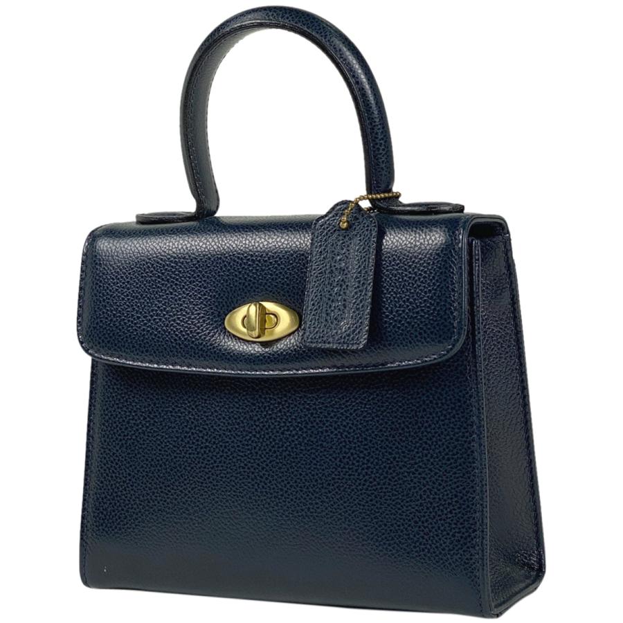 COACH コーチ ロゴ ハンドバッグ 2WAY ショルダーバッグ レザー 