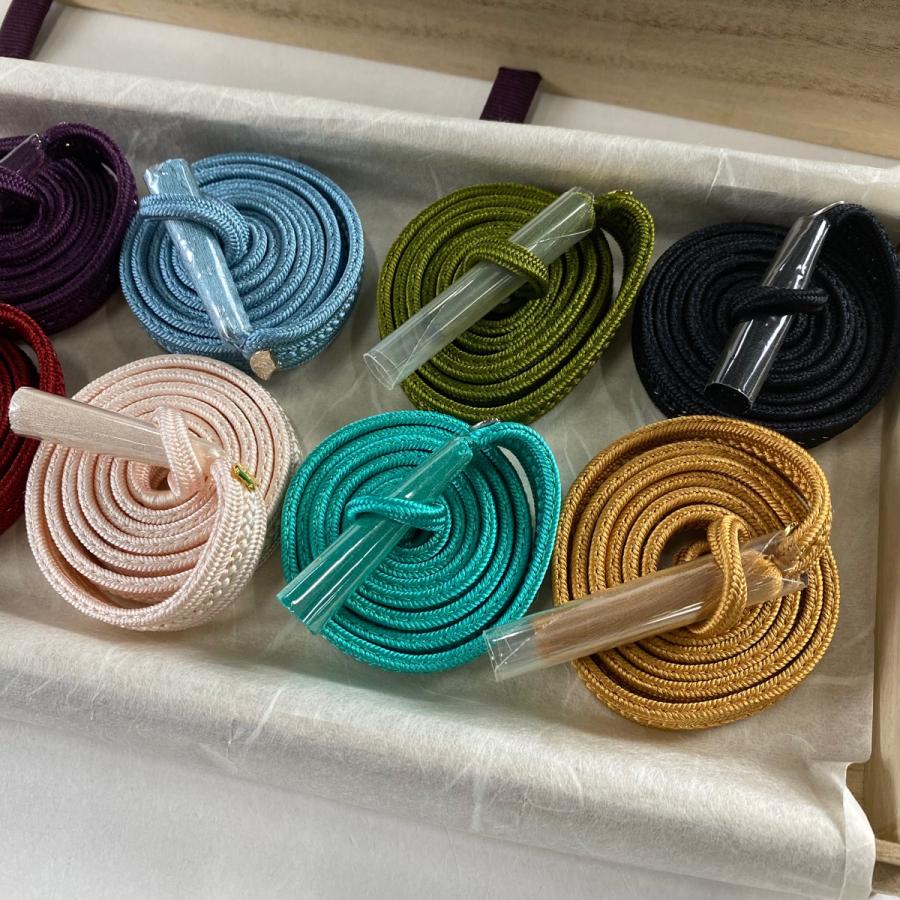 和装セット 美品 逸品 和装小物 藤林徳扇「華」小物セット 帯締め 