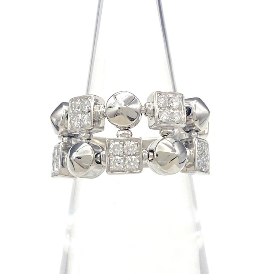BVLGARI ブルガリ ルチア リング メレダイヤ 指輪 10号 750  