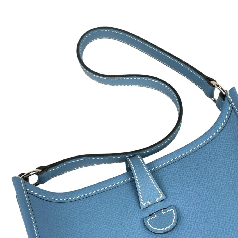 新品未使用品　エルメミニエヴリンtpm ノアール　ショートストラップ 新作♪】【手元にあり】エルメス ミニエヴリン TPM ノワール