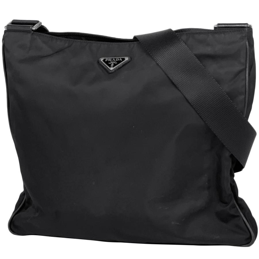 PRADA プラダ ロゴプレート ショルダーバッグ 肩掛け 斜め掛け PRADA プラダ ロゴプレート ショルダーバッグ 肩掛け 斜め掛け