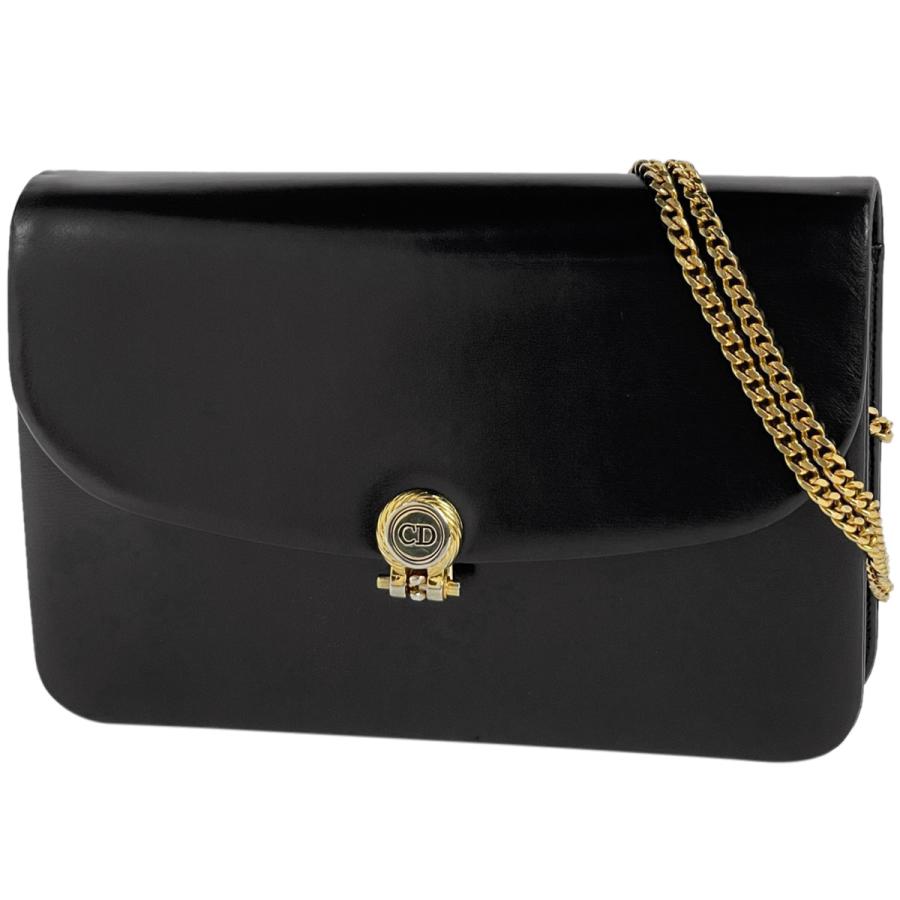 クリスチャンディオール Christian Dior ロゴ チェーン ショルダー 
