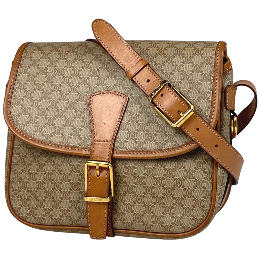 CELINE セリーヌ マカダム柄 ショルダーバッグ 斜め掛け CELINE セリーヌ マカダム柄 ショルダーバッグ 斜め掛け