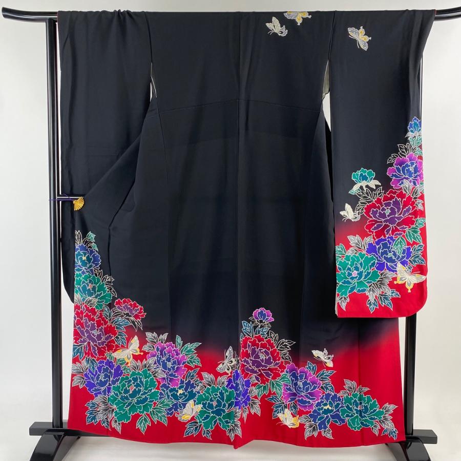 振袖 身丈161cm 裄丈65cm 正絹 名品 【中古】（ブランド登録なし 振袖  