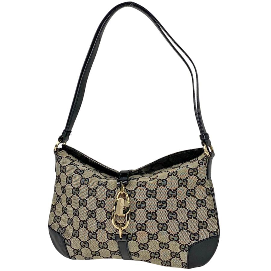 GUCCI エナメルショルダーバッグ