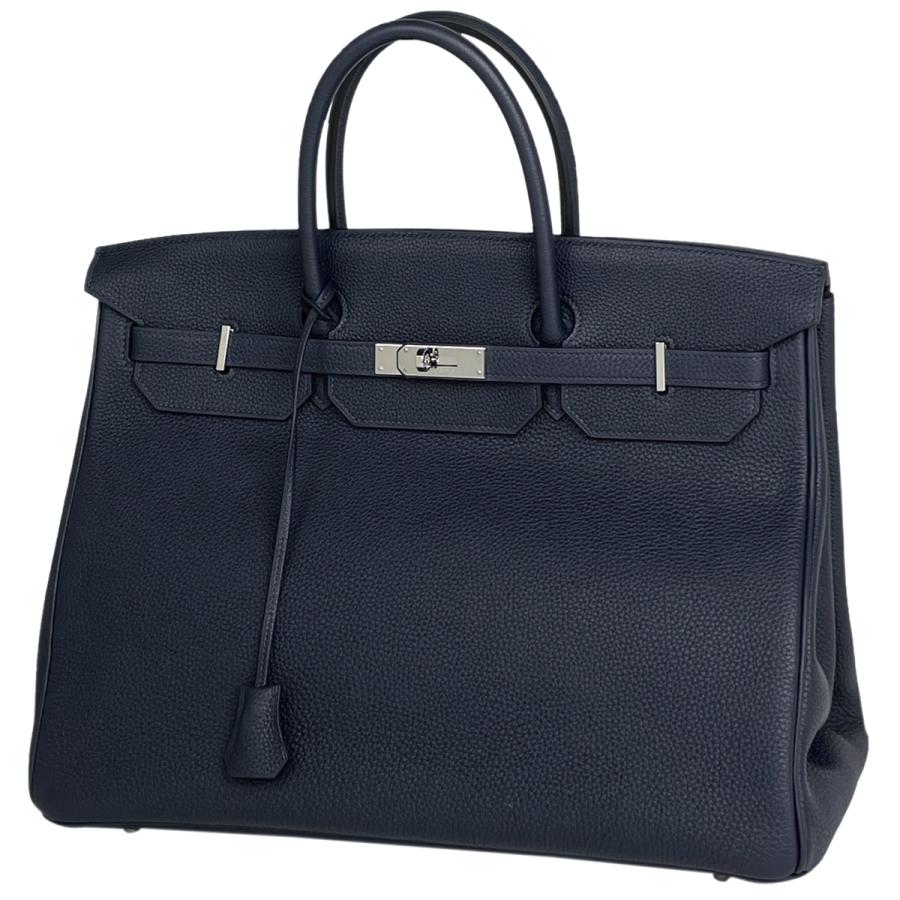 エルメス HERMES バーキン40 □G刻印 ブラック/GD金具 トリヨン  