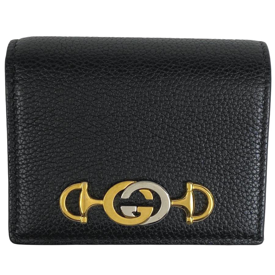GUCCI グッチ ズゥミ 二つ折り財布 札入れ 小銭入れ カードケース  