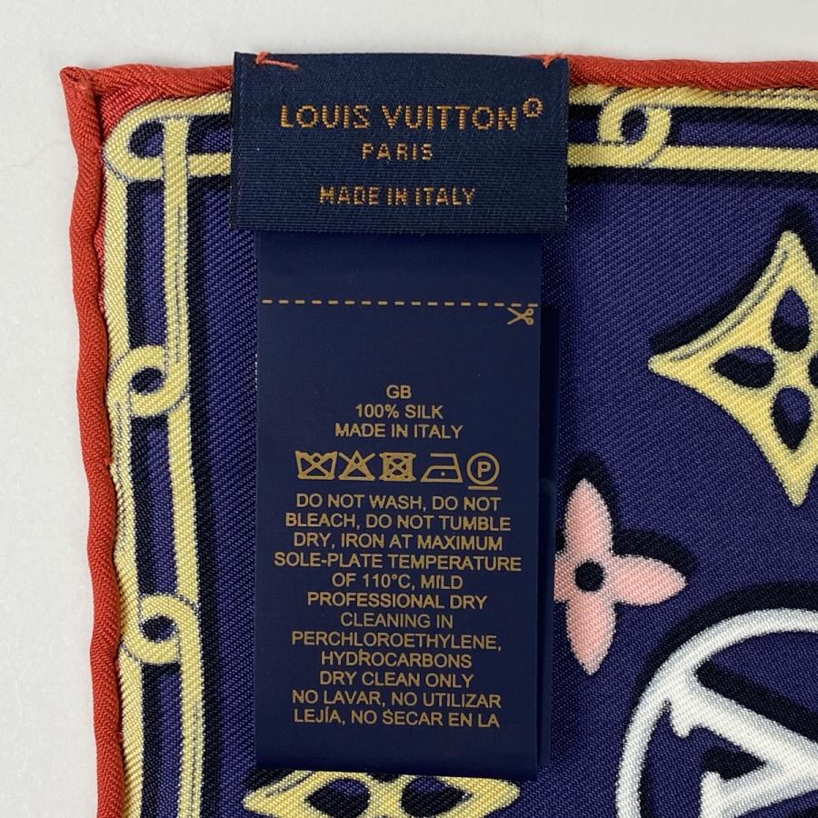 ルイ・ヴィトン Louis Vuitton モノグラム柄 スカーフ ロゴ ルイ・ヴィトン Louis Vuitton モノグラム柄 スカーフ ロゴ
