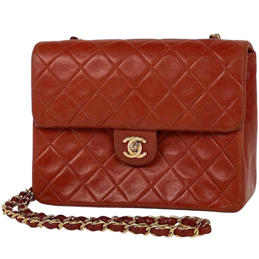 CHANEL シャネル マトラッセ シングルフラップ チェーン ショルダー  