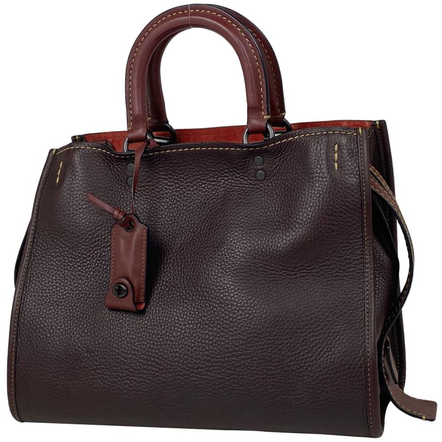 コーチ COACH ロゴ ハンドバッグ 2WAY ショルダーバッグ ローグ 