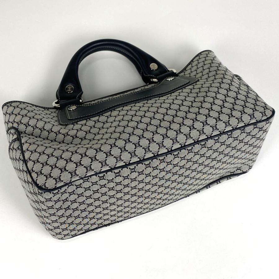 セリーヌ CELINE ブギーバッグ マカダム柄 ハンドバッグ キャンバス 