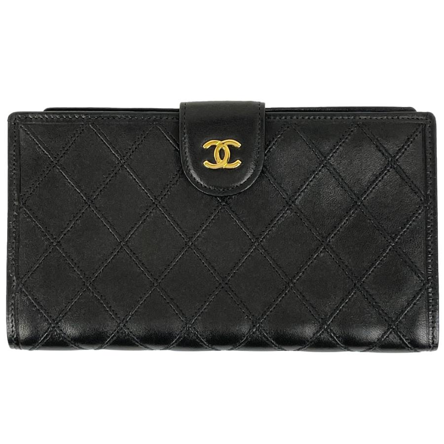 CHANEL シャネル 長財布 ビコローレ ワイルドステッチ