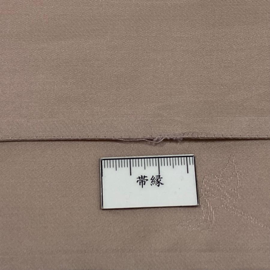 袋帯 美品 逸品 葡萄唐草 唐織 金銀糸 ピンクベージュ 六通 正絹 袋帯 美品 逸品 葡萄唐草 唐織 金銀糸 ピンクベージュ 六通 正絹