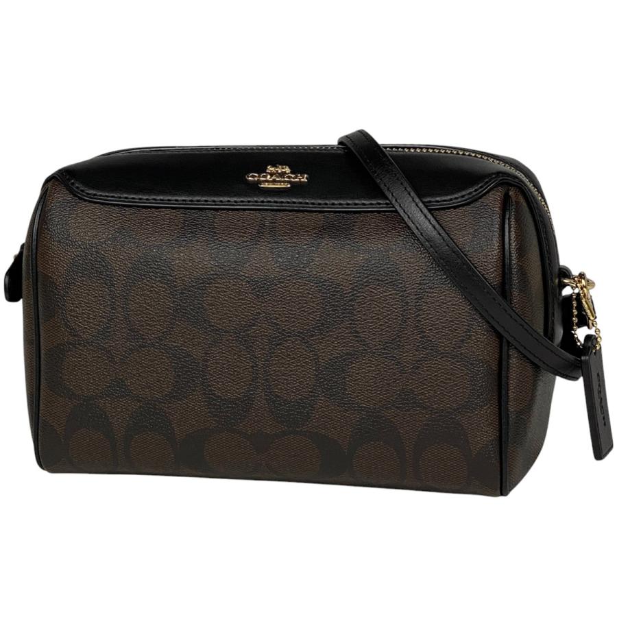 COACH コーチ シグネチャー ショルダーバッグ コーティングキャンバス  