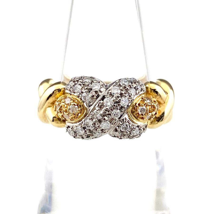 ユキコハナイ YUKIKO HANAI メレダイヤ デザインリング YG イエロー  