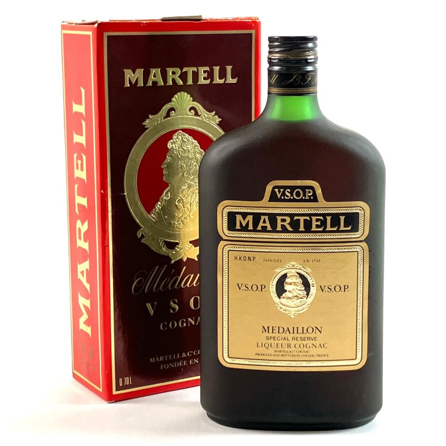 【未開封】MARTELL マーテルメダイヨン　古酒 マーテル MARTELL VSOP メダイヨン スクエアボトル 700ml ブランデー