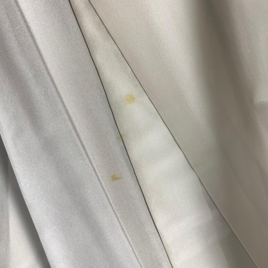 付下げ 身丈158cm 裄丈62.5cm S 袷 落款あり うさぎ 番傘 金彩 濃紫  