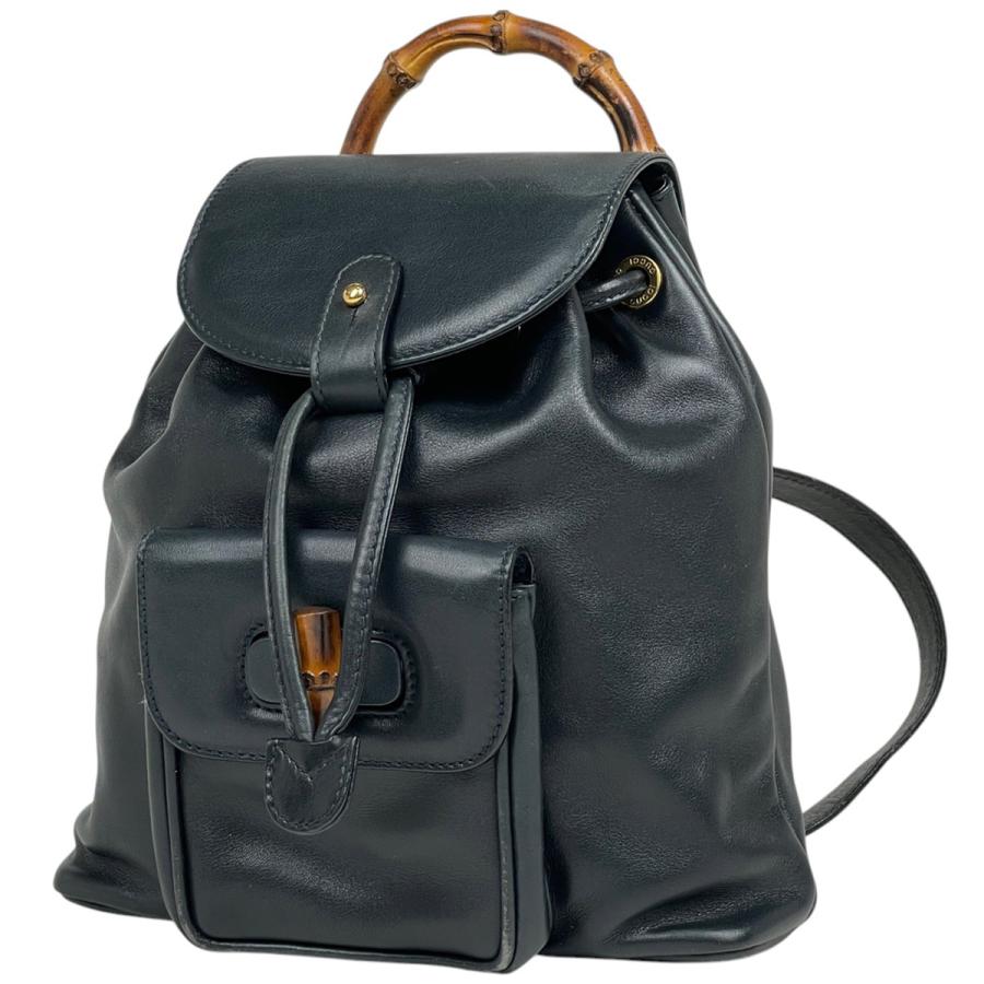 GUCCI オールドグッチ バンブー リュックサック GUCCI（グッチ） バンブー リュックサック バンブー リュック オールド