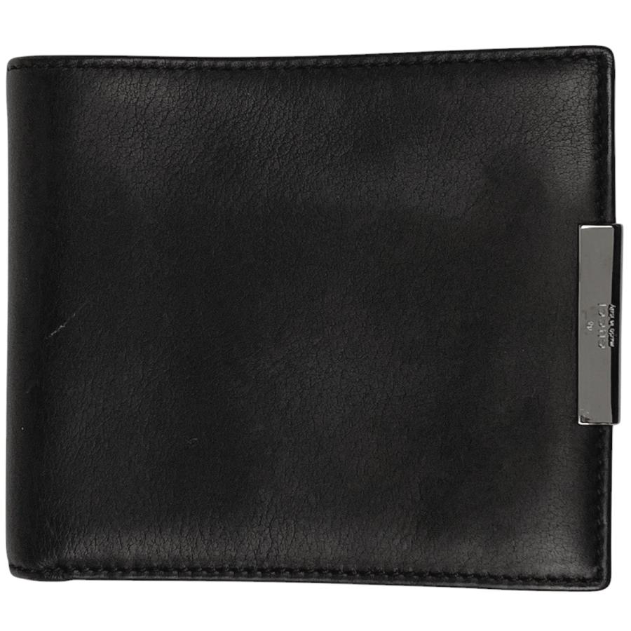 新品 Gucci グッチ 折財布 シマレザー コインケース付き 箱入り キャメル