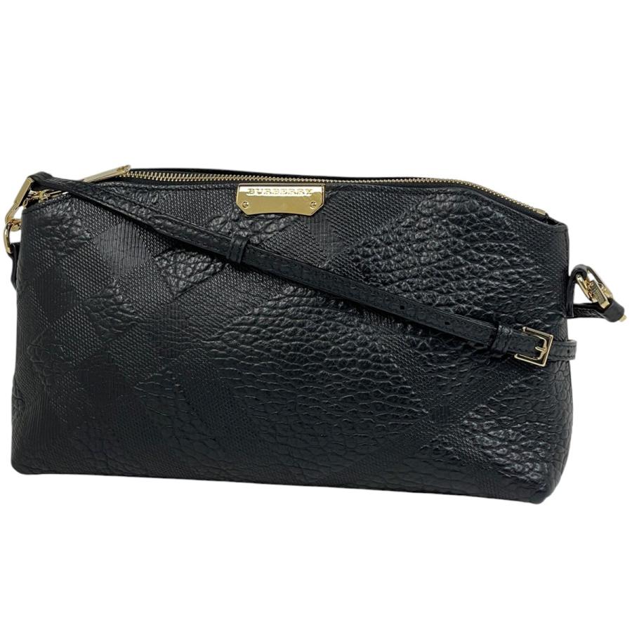 Burberry バーバリーショルダーバッグ斜め掛け黒