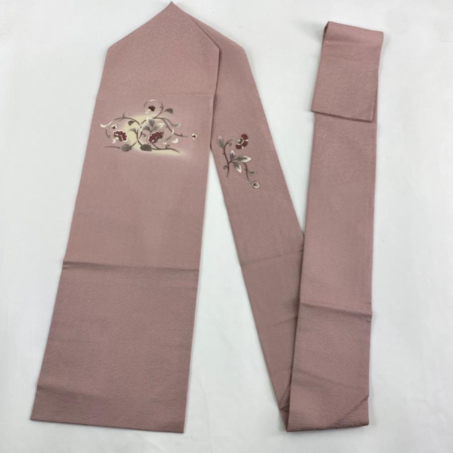 紬 身丈164cm 裄丈64.5cm M 袷 名古屋帯セット 枝花 みと