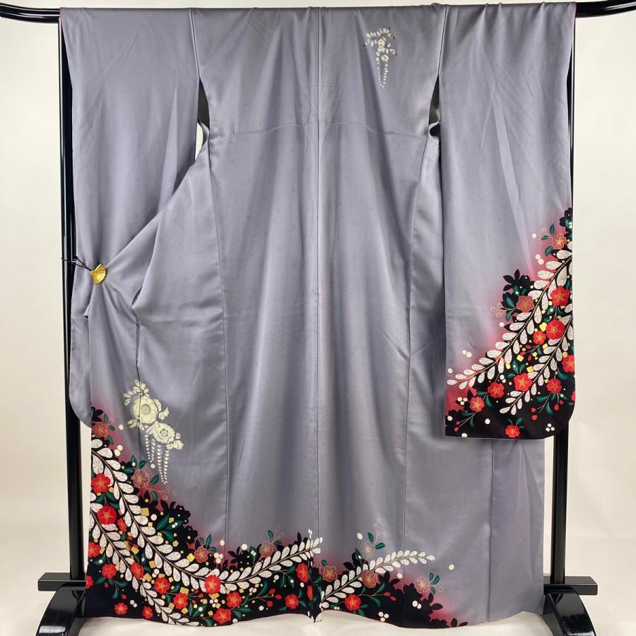 振袖 身丈174cm 裄丈68cm 正絹 名品 【中古】（振袖 身丈174cm 裄丈  