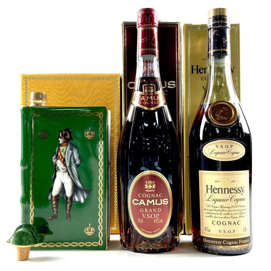 3本 カミュ ヘネシー コニャック 700ml ブランデー セット 古酒 3本 カミュ ヘネシー コニャック 700ml ブランデー セット 古酒