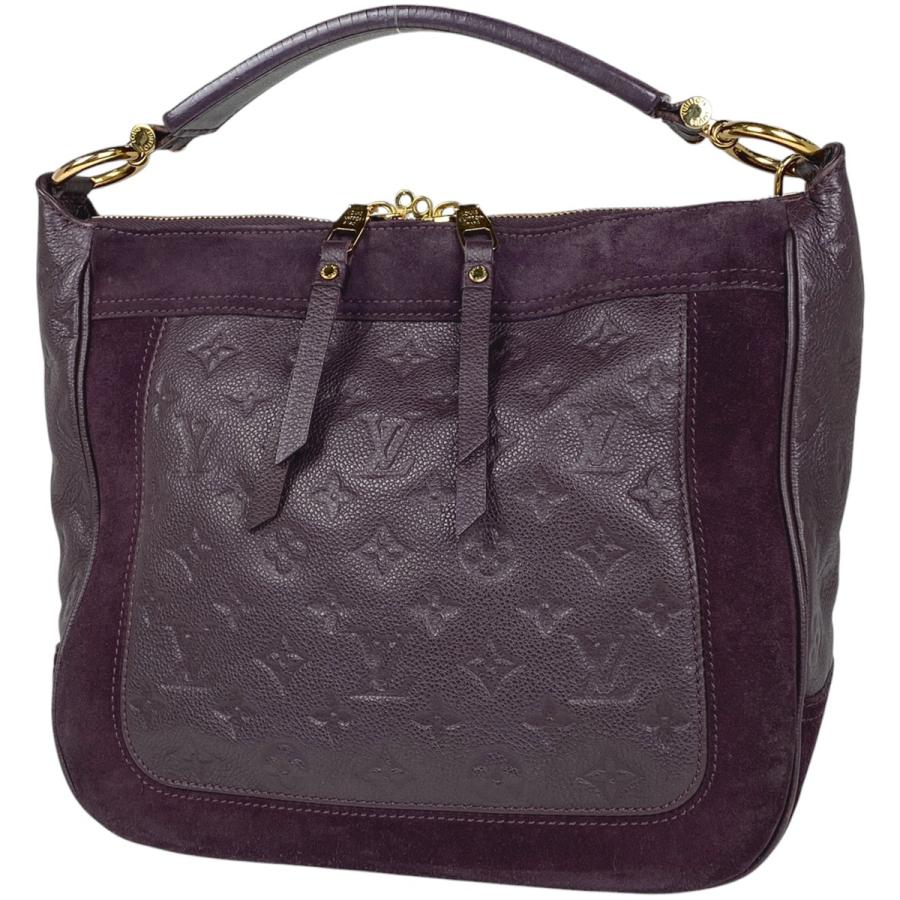 【美品 ルイ・ヴィトン】モノグラム・アンプラント オダシューズ PM ボルドー 美品 ルイ・ヴィトン】モノグラム・アンプラント オダシューズ PM ボルドー