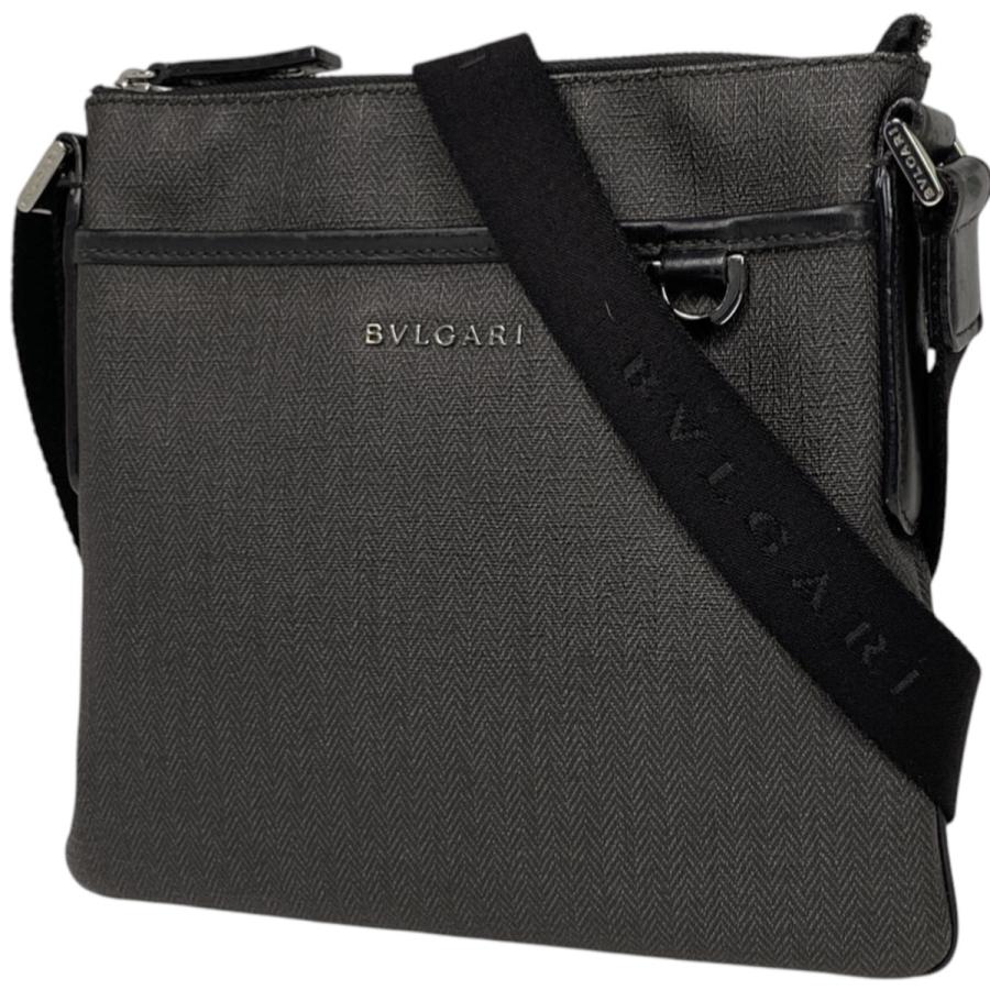 BVLGARI（ブルガリ） ロゴ ショルダーバッグ 斜め掛け ショルダー