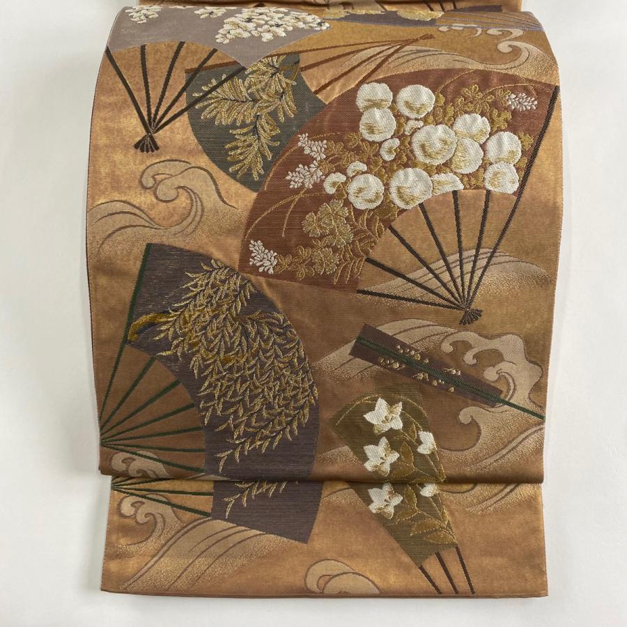 袋帯 美品 名品 六通 正絹 【中古】