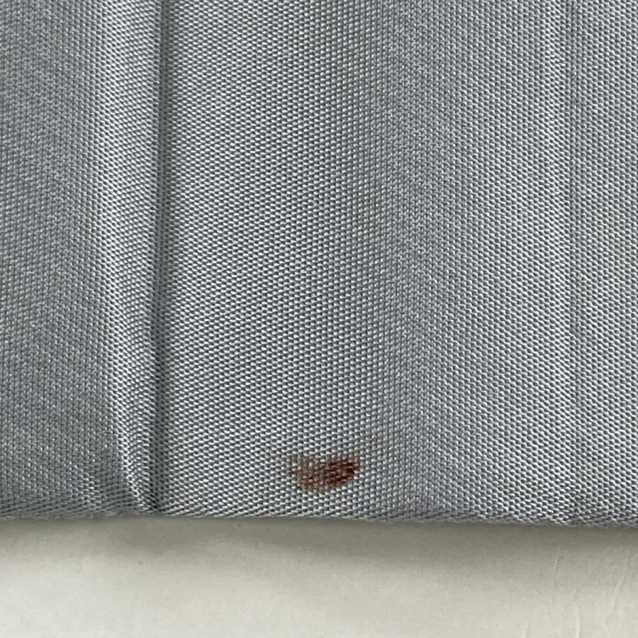 袋帯 美品 名品 じゅらく 落款あり 葵祭図 金糸 箔 青灰色 正絹 中古