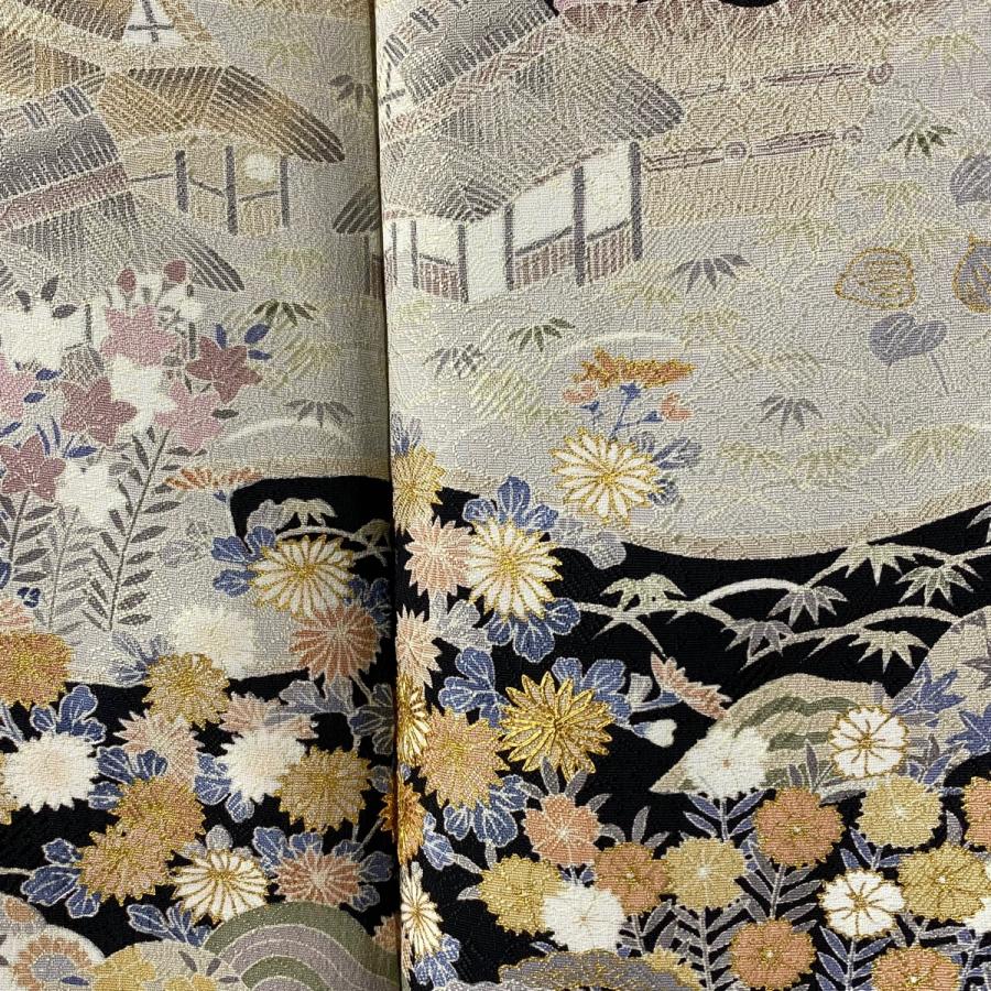 新品 手描き友禅 茶屋辻 着物“古に想いを馳せて”仕付け糸付 訪問着 