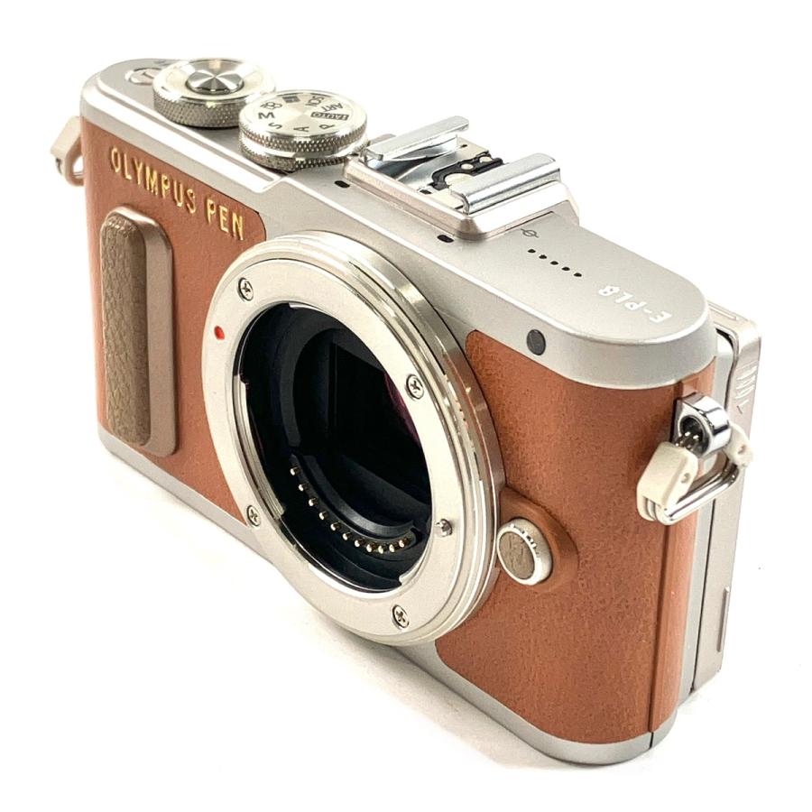 OLYMPUS オリンパス PEN E-PL8 ミラーレス一眼カメラ ブラウン