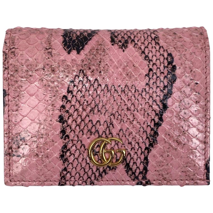 GUCCI（グッチ） Gマーモント ミニ ウォレット ダブルG カードケース