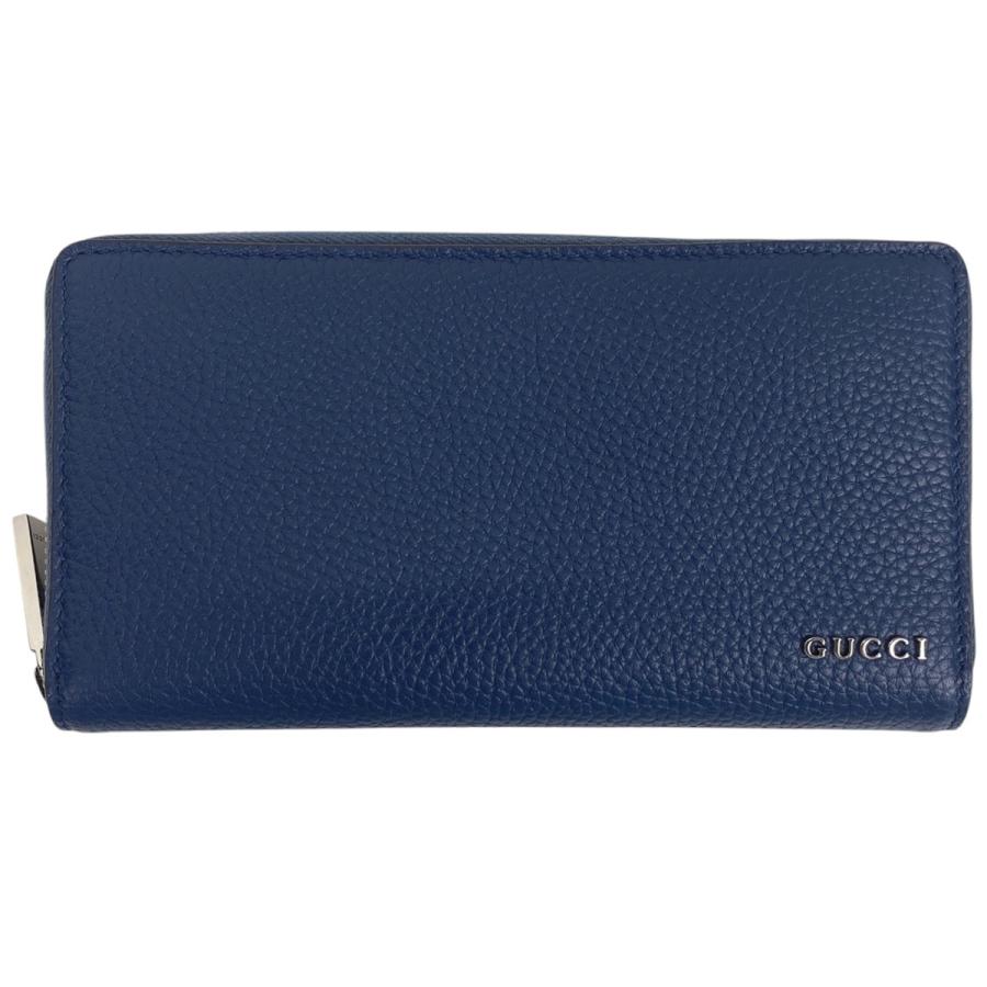 GUCCI グッチ ロゴ ジップアラウンド ウォレット ラウンドファスナー  