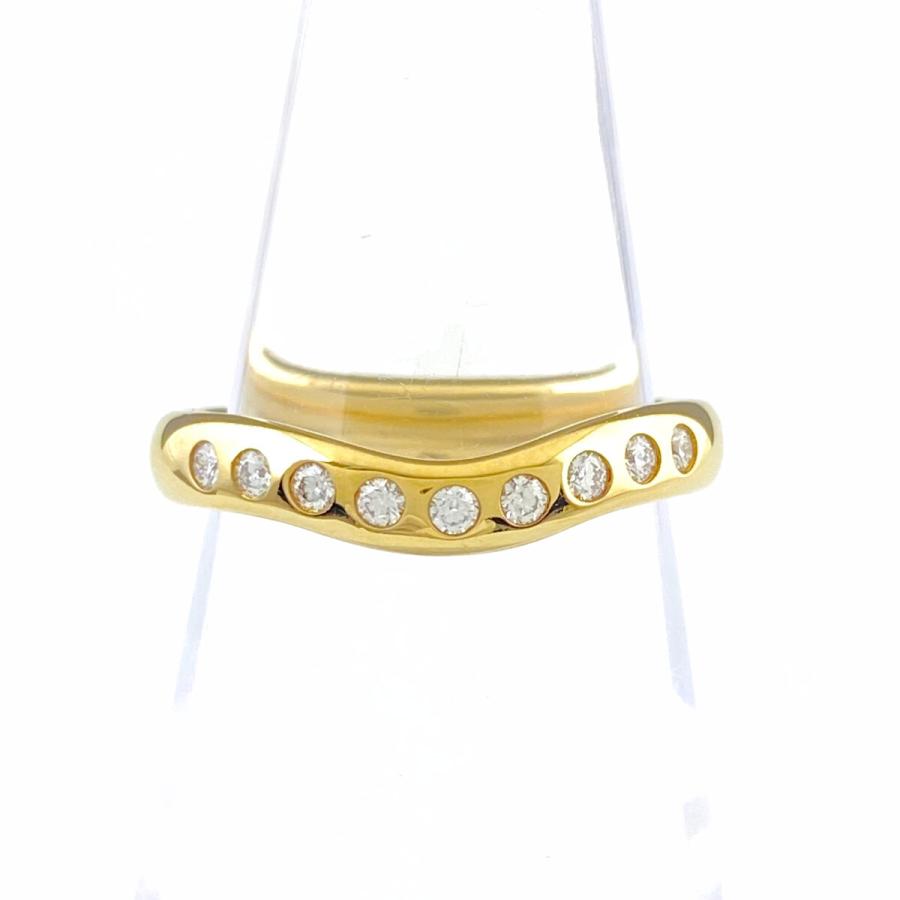 TIFFANY&Co. ティファニー カーブドバンド リング YG イエロー