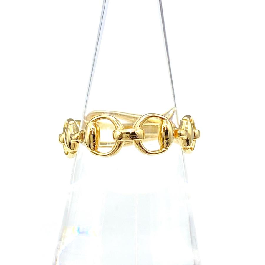 GUCCI グッチ ホースビット リング YG イエローゴールド 指輪 11.5号  