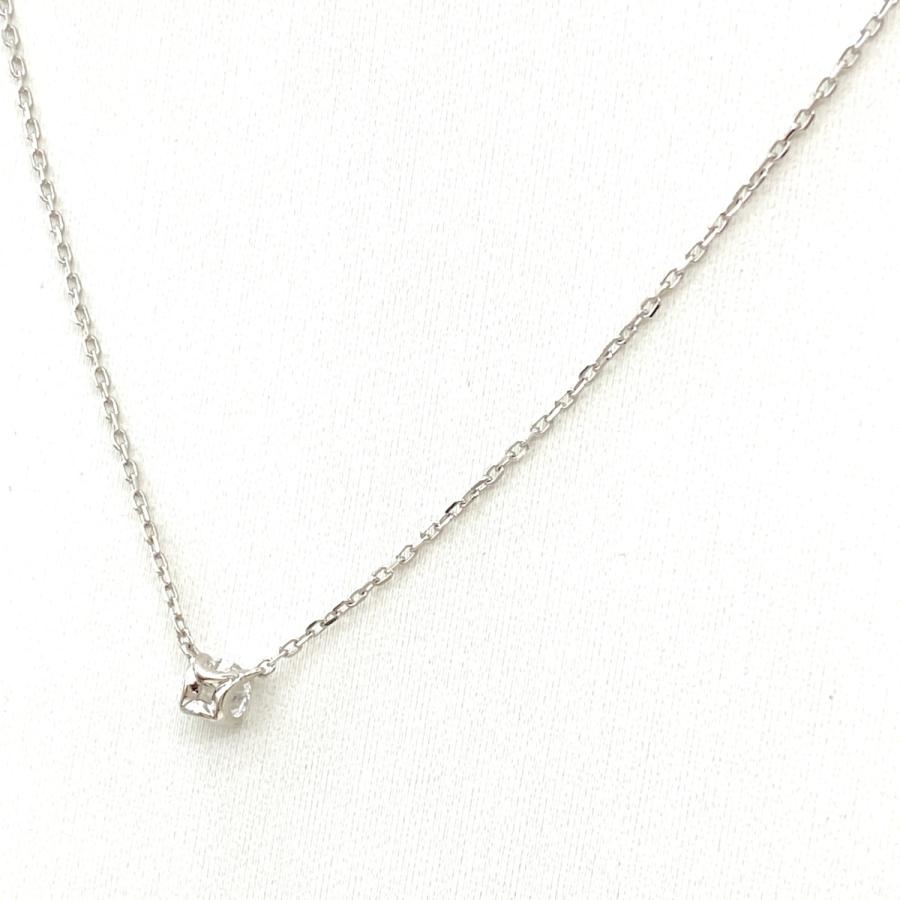 4℃　Pt850 ダイヤモンドペンダントネックレス　シルバー　ダイヤモンド 楽天市場】4℃【ヨンドシー】PT850 ダイヤモンドクロスネックレス