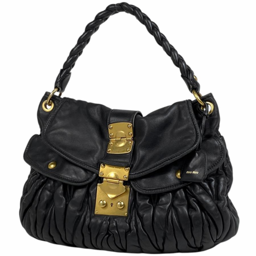 ミュウ Miu マテラッセ ショルダーバッグ ハンドバッグ ワンショルダー