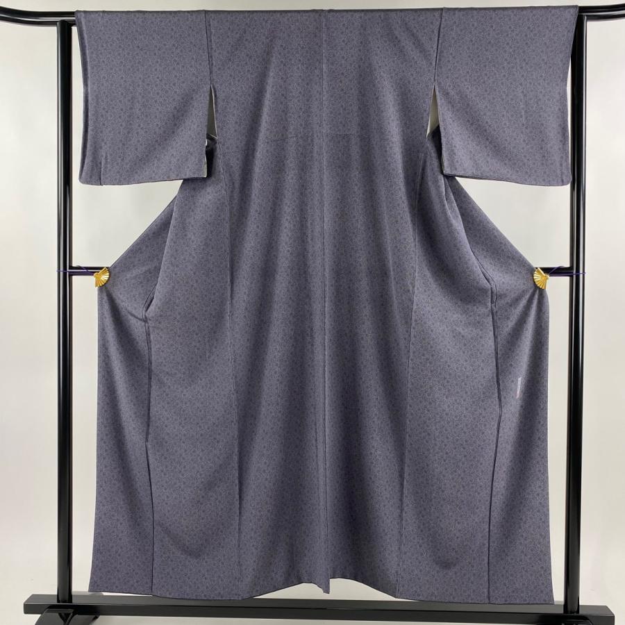 江戸小紋 身丈154cm 裄丈62cm S 袷 人間国宝 中村勇二郎 落款あり 古代  