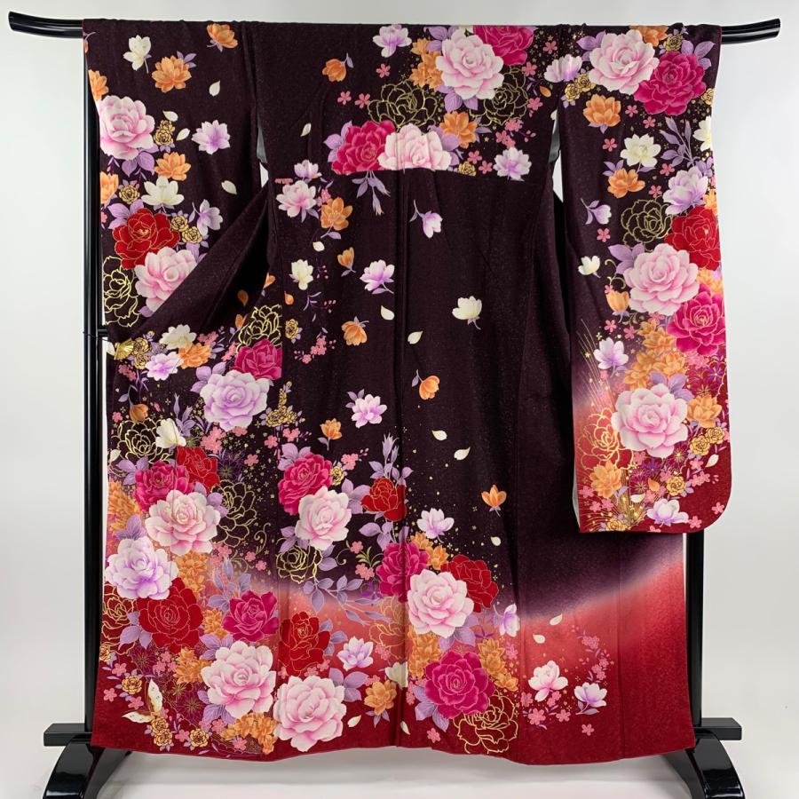振袖 美品 逸品 身丈161cm 裄丈65cm 正絹 【中古】