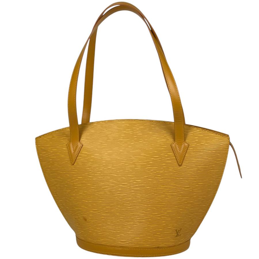 ルイ ヴィトン エピ サンジャック ショッピング ショルダーバッグ トートバッグ M52269 タッシリイエロー レザー LOUIS VUITTON 【中古】 LOUIS VUITTON（ルイ・ヴィトン） サンジャック ショッピング