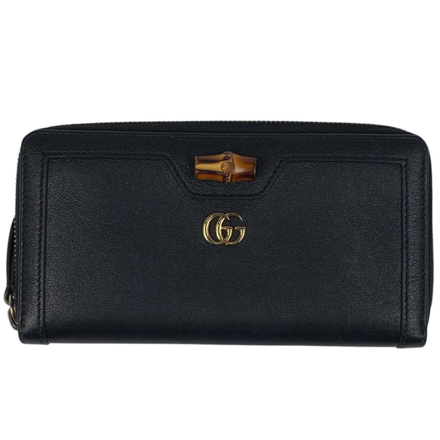 GUCCI グッチ ダイアナ ラウンドファスナー 長財布 ダブルG GUCCI グッチ ダイアナ ラウンドファスナー 長財布 ダブルG