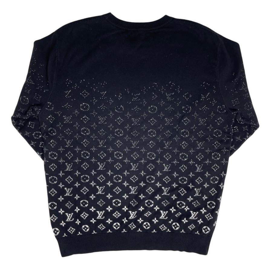 Louis Vuitton セーター 黒 メンズ　レディース 洗練されたデザイン Louis Vuitton セーター 黒 メンズ レディース 洗練された