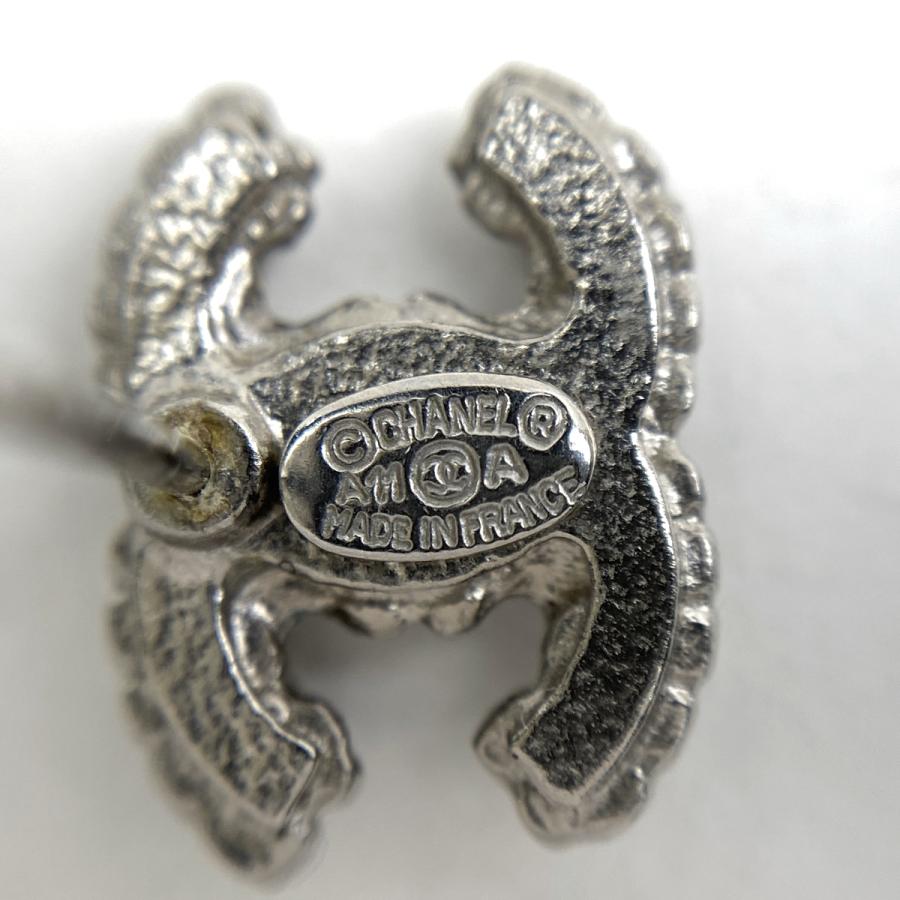 新品未使用 CHANEL CCマーク ラインストーン CHANEL シャネル ピアス 2021年クラシックコレクション CCマークライン