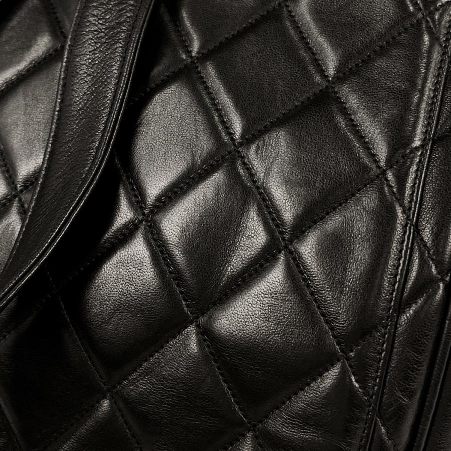 CHANELリュック マトラッセ ココマーク ガブリエル ドゥ バックパック 黒 CHANEL（シャネル） ココマーク チェーン リュックサック マトラッセ