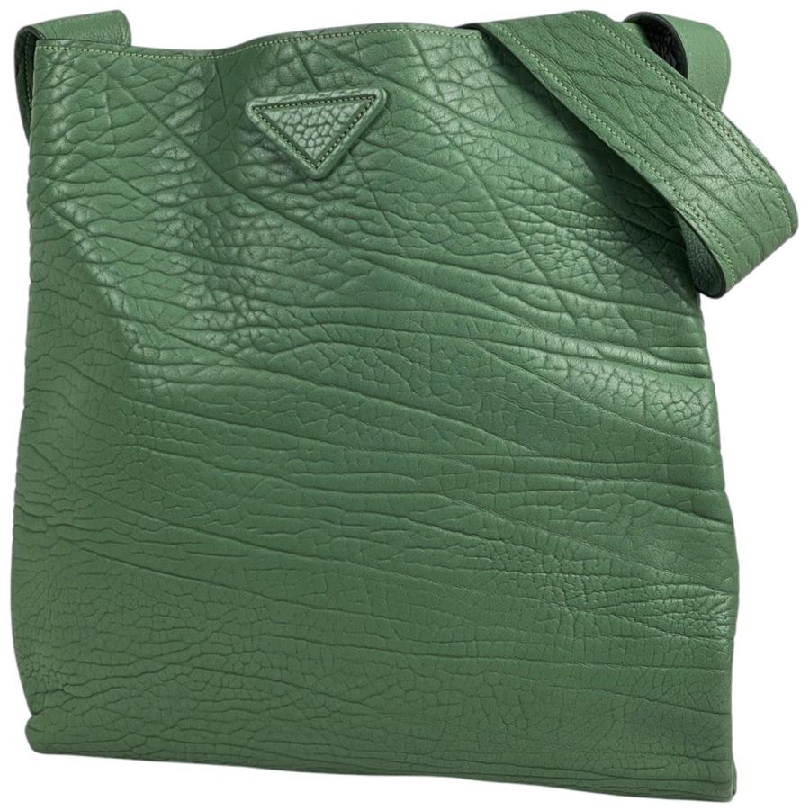 PRADA（プラダ） レザートライアングル ショルダーバッグ 23SS