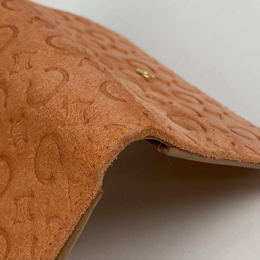 CELINE（セリーヌ） マカダム柄 三つ折り財布 札入れ 小銭入れ 三
