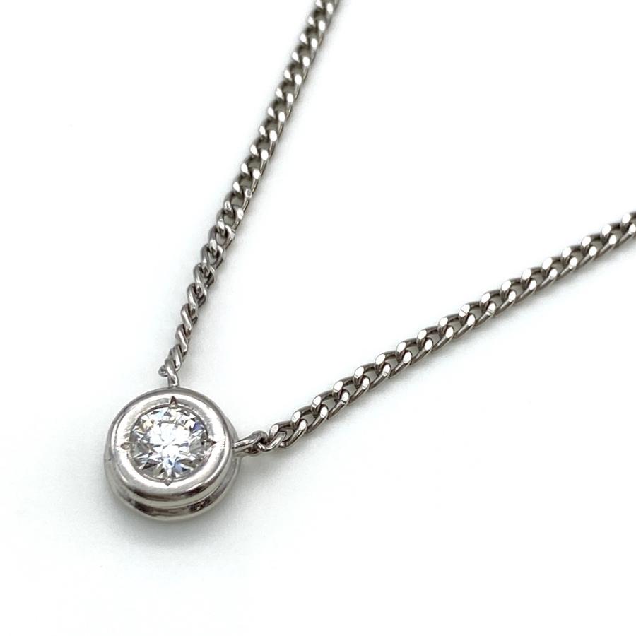 ダイヤモンド デザインネックレス プラチナ ペンダント ネックレス  